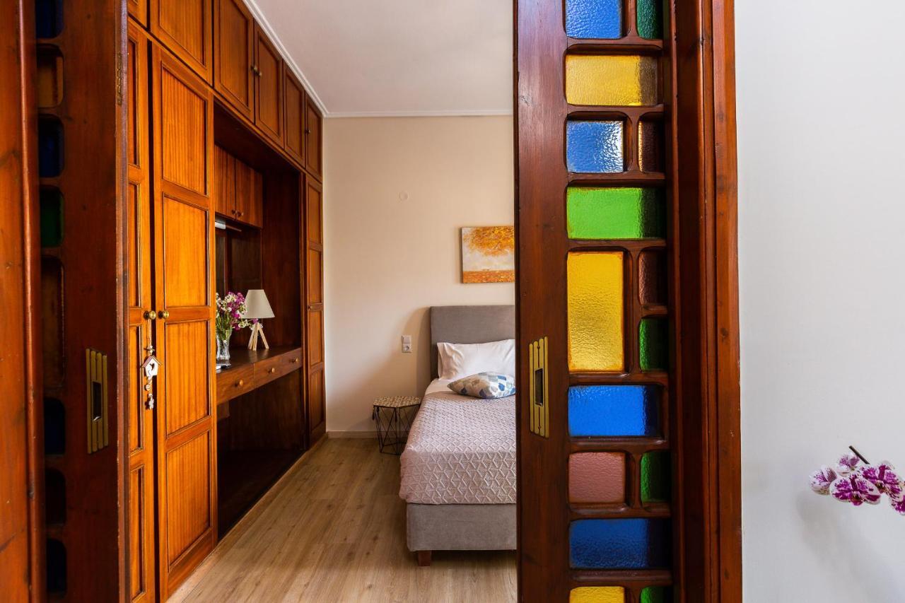 Private Apartment In Rethymnon Town Center Bagian luar foto