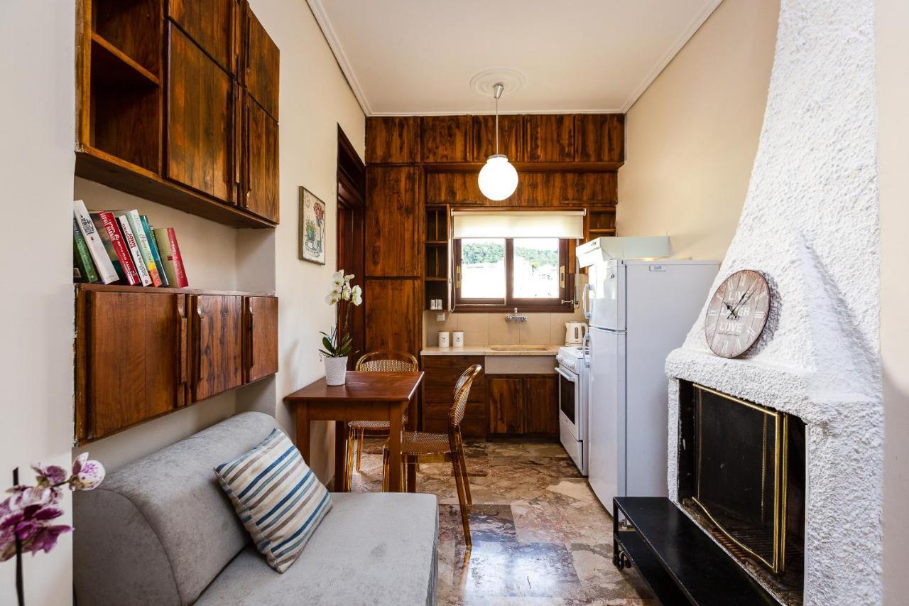 Private Apartment In Rethymnon Town Center Bagian luar foto